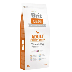 BRIT CARE ADULT MEDIUM BREED LAMB 12kg + 2kg gratis